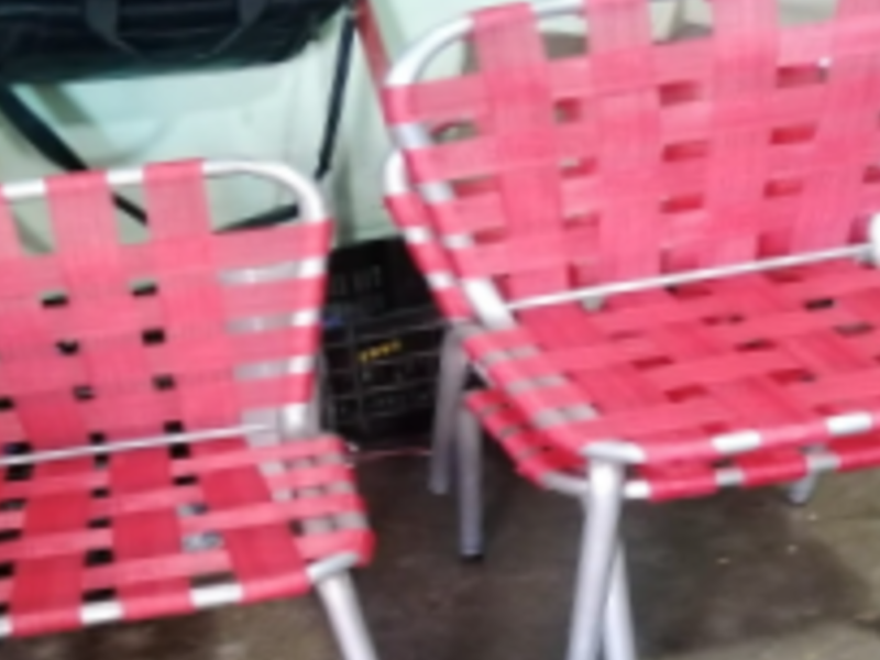 Cambio de malla sillas en cinta Saram