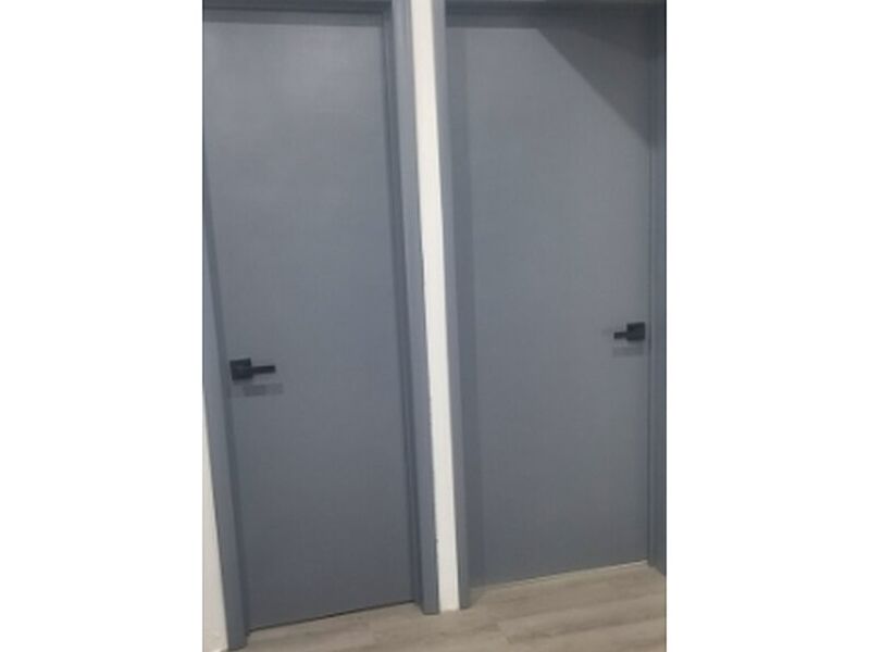 Puertas dormitorio color gris México
