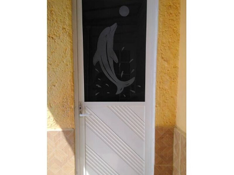 Puerta para baño de aluminio- México 