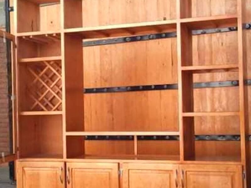 Mueble TV color natural México