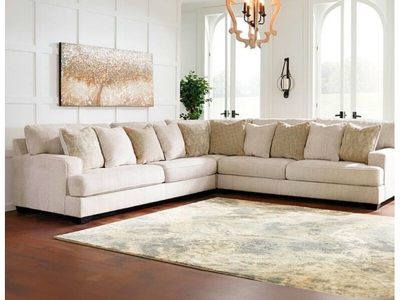Sofa Blanco Amplio Mexico