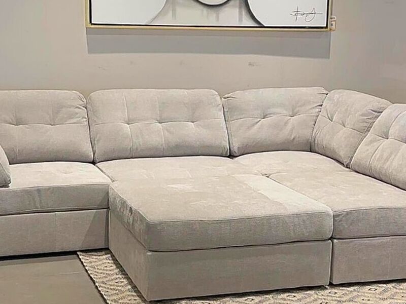 Sofa Amplio Blanco Mexico