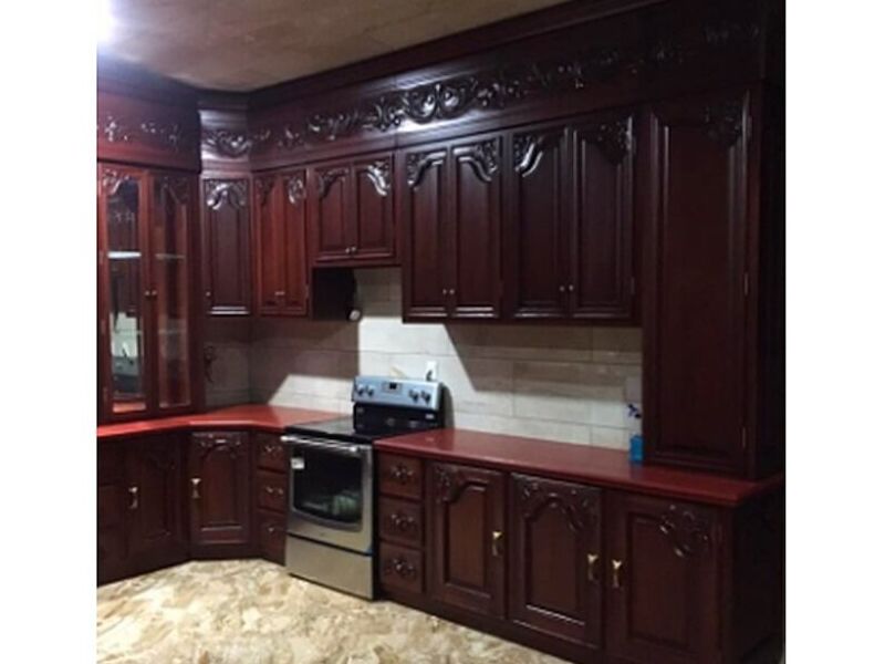 Cocina integral color chocolate México