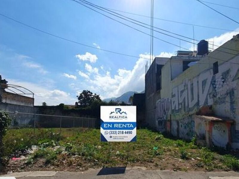 Terreno Renta Av Insurgentes Tepic 