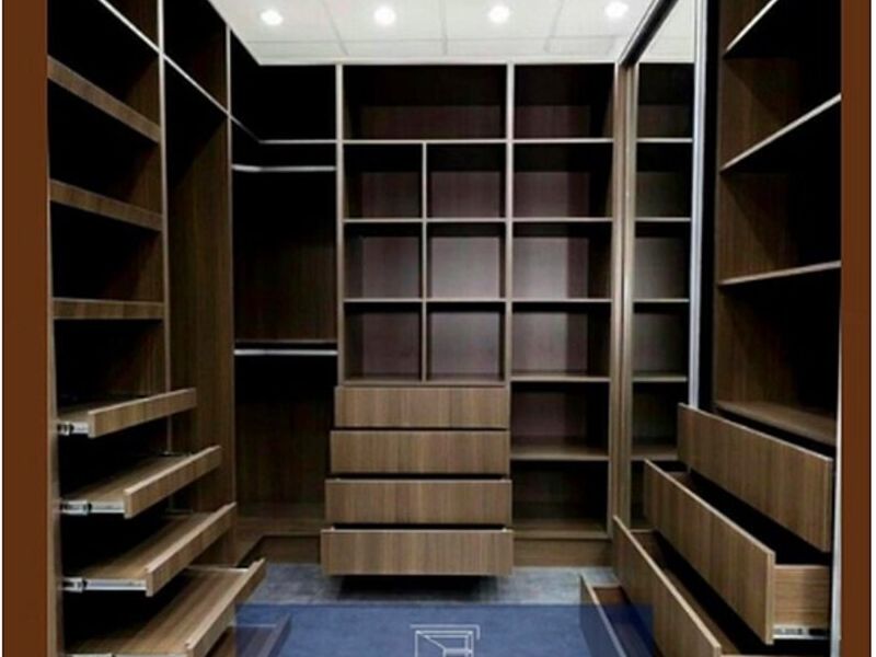 Vestidor closet madera