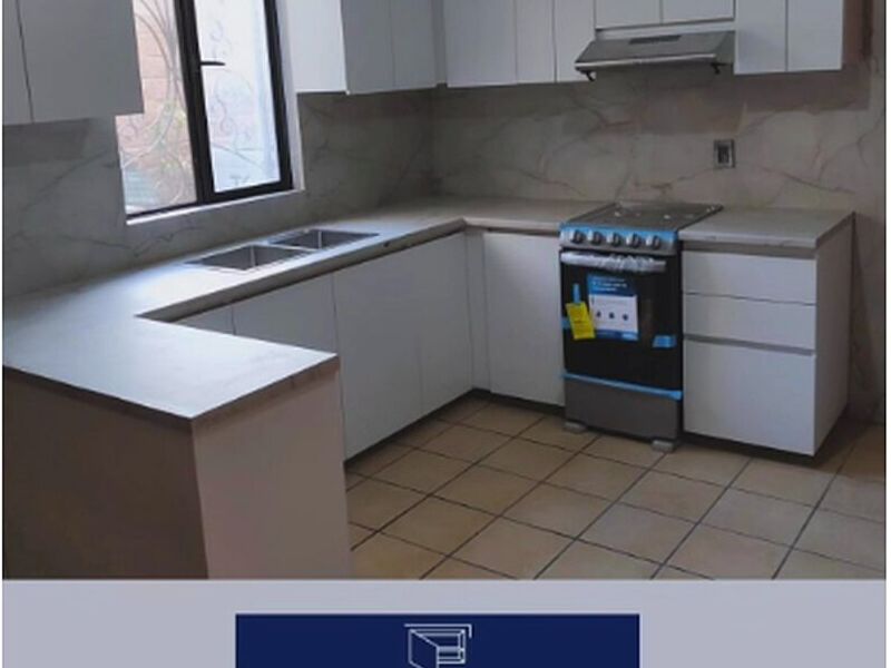 Cocina mueble madera blanco 