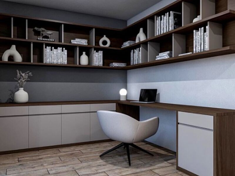  Diseño de mueble de escritorio México