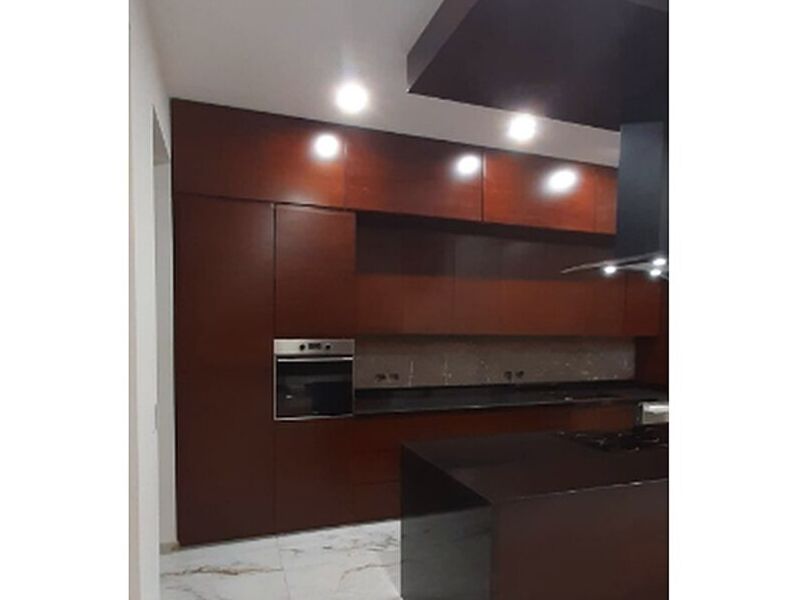 Muebles madera cocina chocolate