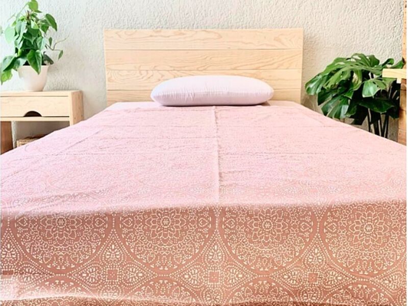  Cama individual con cabecera México