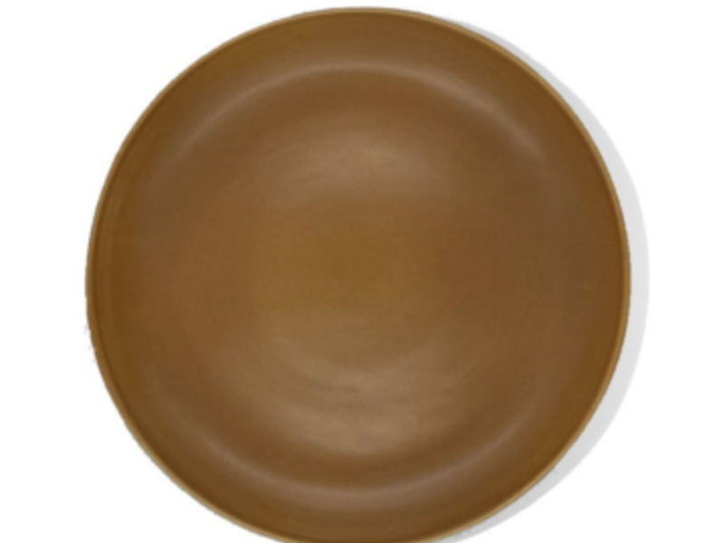 PLATO TRINCHE OCRE  26 CM GUADALAJARA