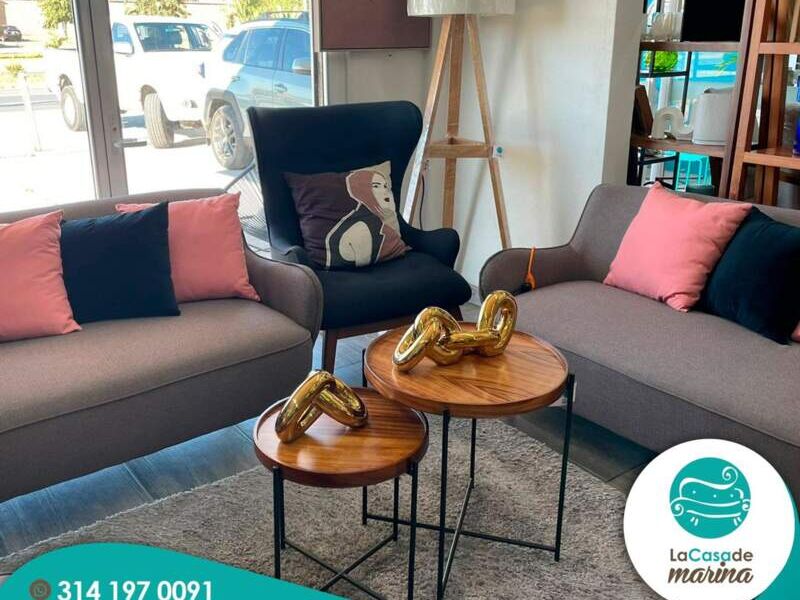 Juego Sillones 22 Gris Manzanillo