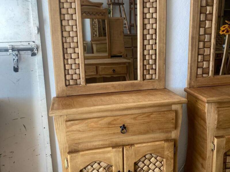 Peinadora Simple Madera Hidalgo