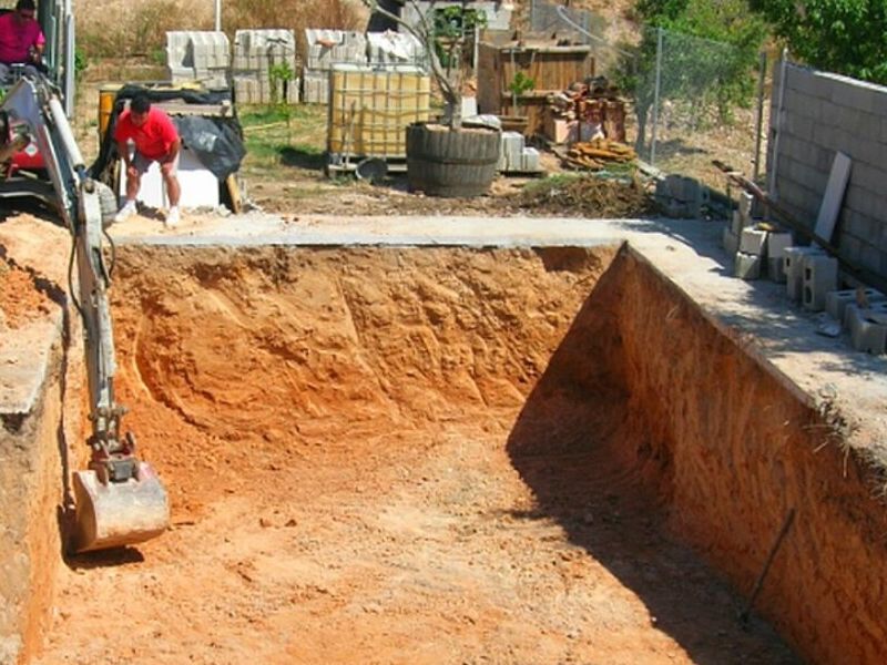 Excavación albercas México 