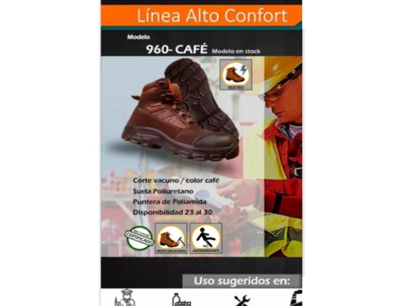 Zapato De Seguridad Jalisco