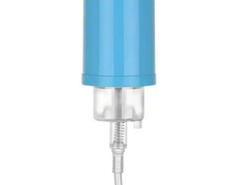 Dispensador en campana de PP azul