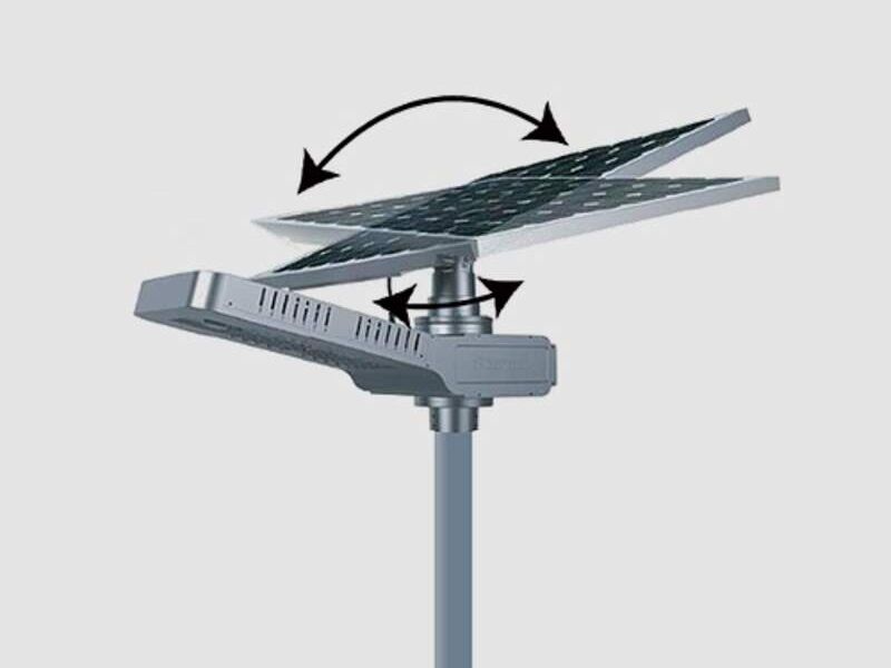 Panel solar ajustable lámpara Zapopan
