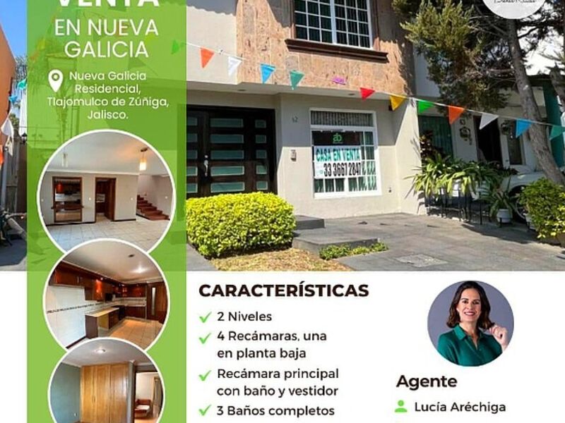 CASA EN VENTA NUEVA GALICIA MEXICO