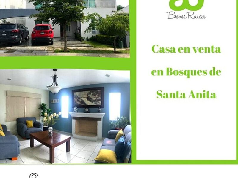 CASA EN VENTA BOSQUES DE SANTA ANITA MEXICO