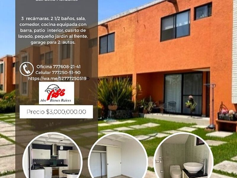 VENTA DE CASA EN CONDOMINIO MEXICO