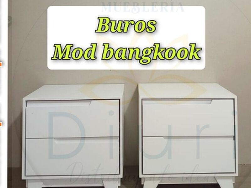 Cajoneras veladoras blanco