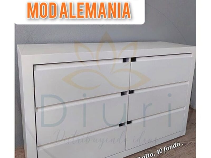 Cajonera modalemania blanco