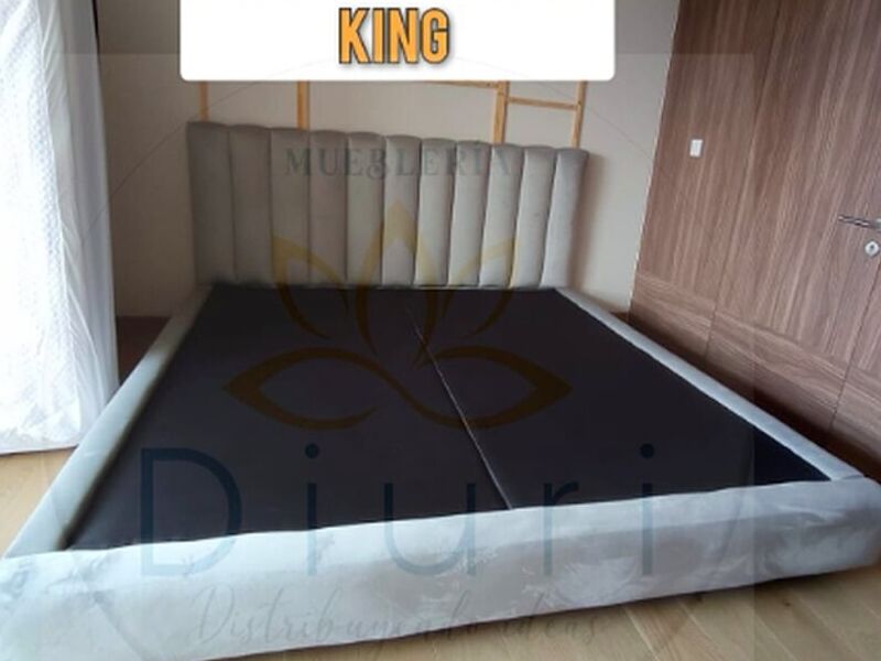 Base con cabecera king madera México