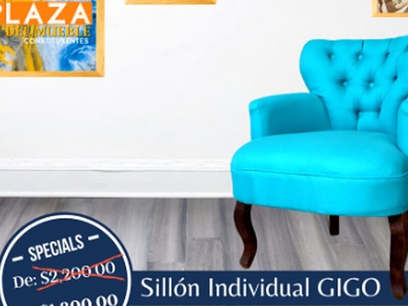 Sillón individual GIGO