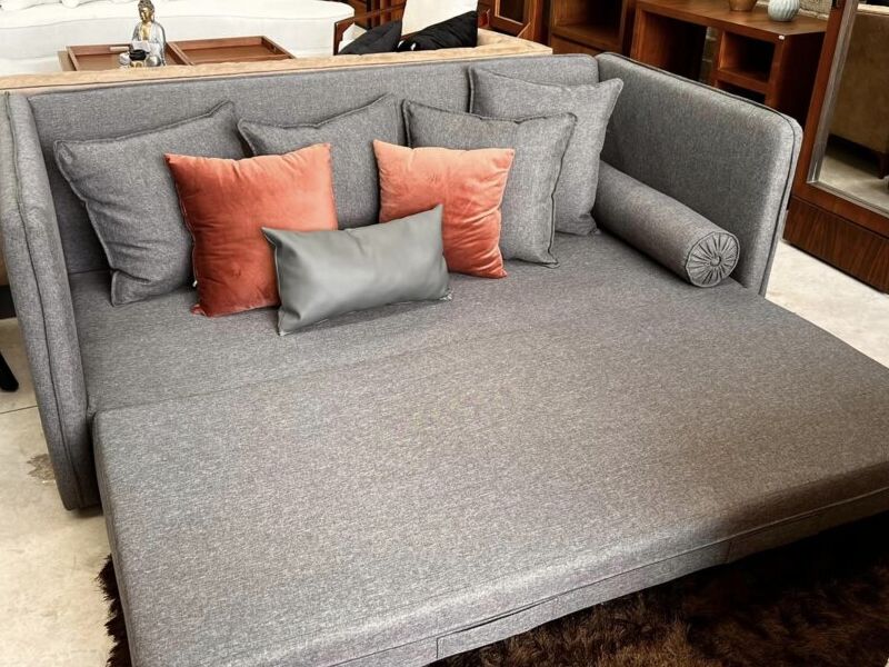 Sofá Cama Gris Aldama 