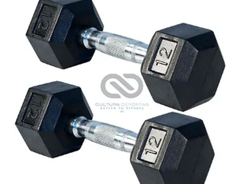 Par Mancuer Hexagonal Doce lb Pachuca de Soto