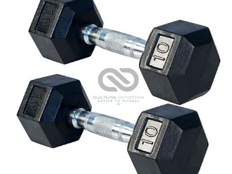 Par Mancuer Hexagonal Diez lb Pachuca de Soto