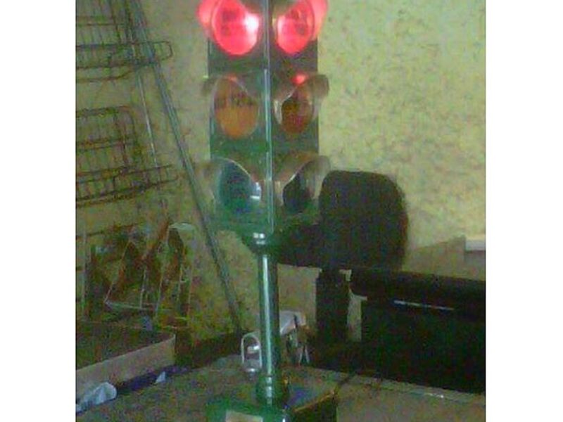 Lámpara mesa semáforo Zapopan