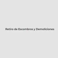Retiro de escombros y demoliciones