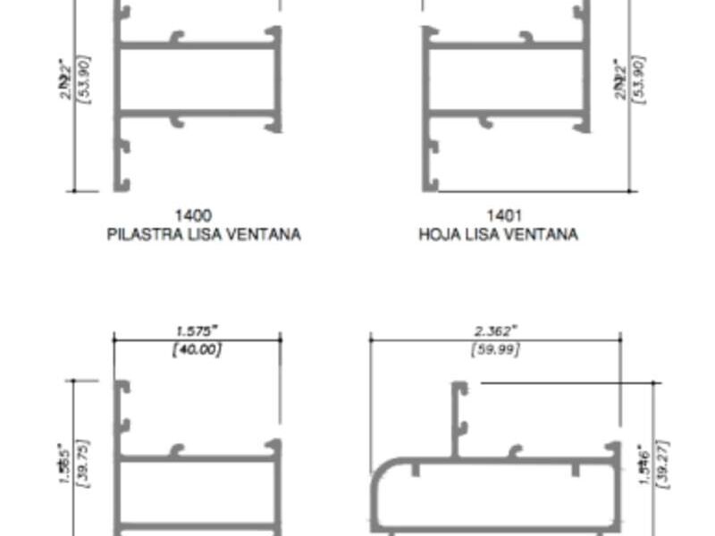 VENTANA ESPAÑOLA JALISCO ALUMDESA