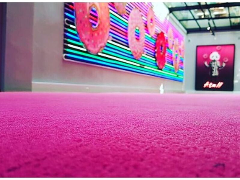 Alfombra rosada México