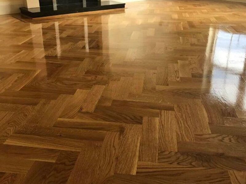 Piso laminado de madera