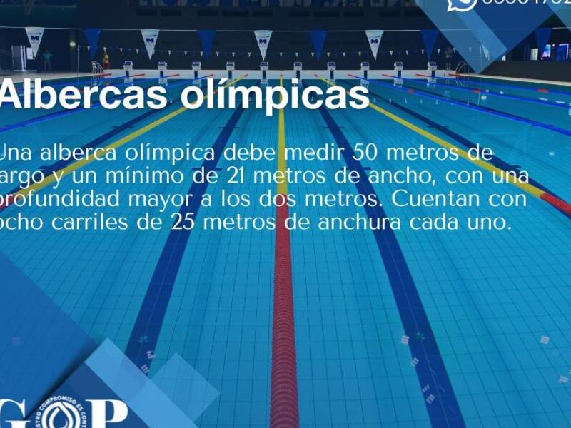 Albercas Olímpicas GOP Albercas México