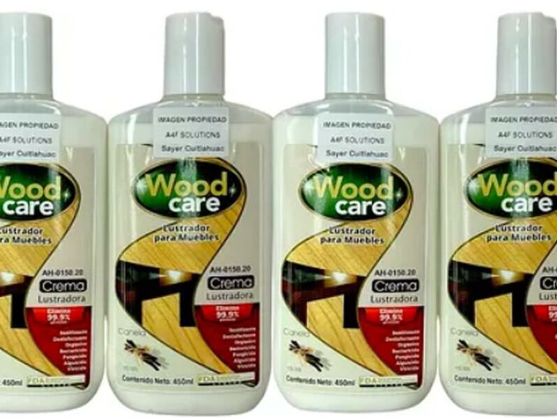 Wood Care Lustrador  4 Pzas Mexico