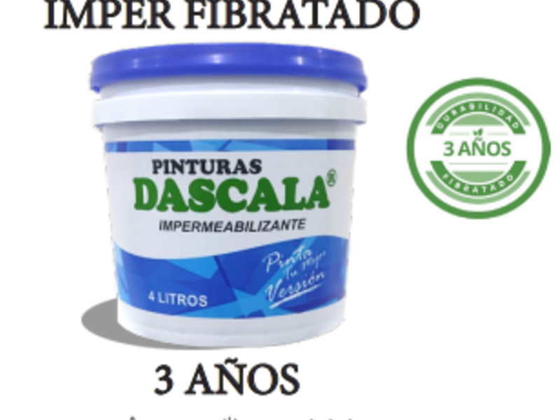IMPER FIBRATADO 3 AÑOS 