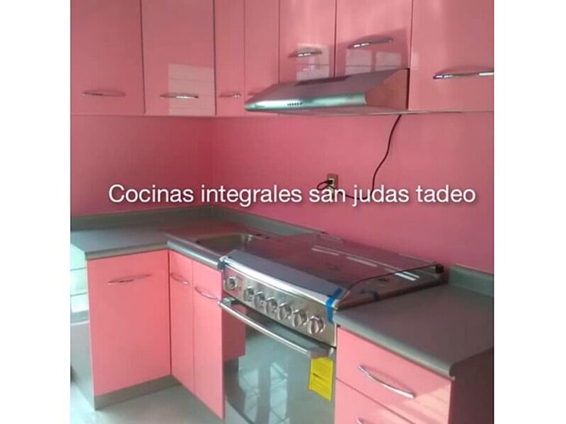 Cocinas Cubierta Formaika rosa CD. MX