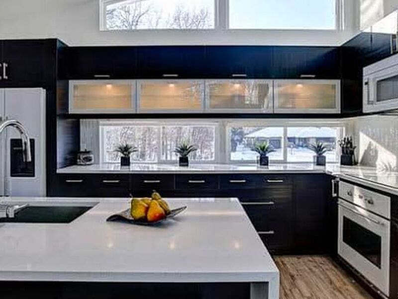 Cocina integral color negro México