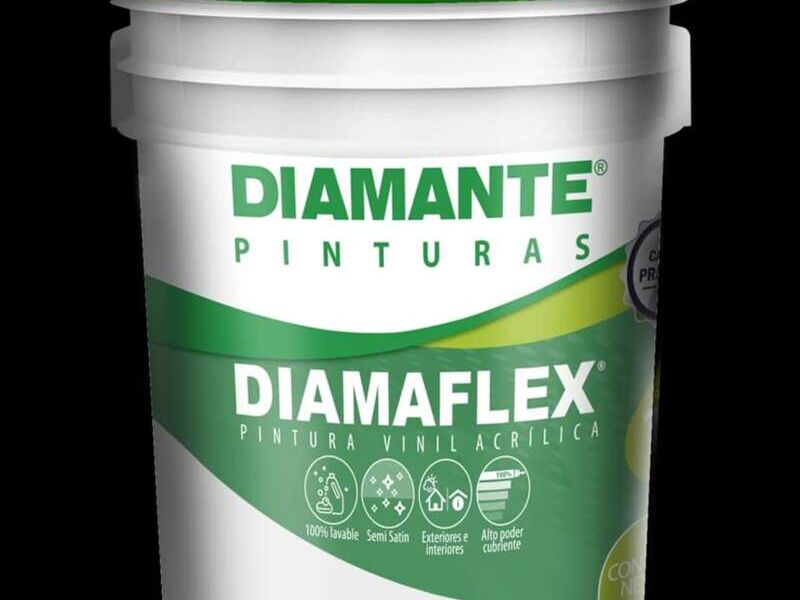 Pintura Diamante verde México