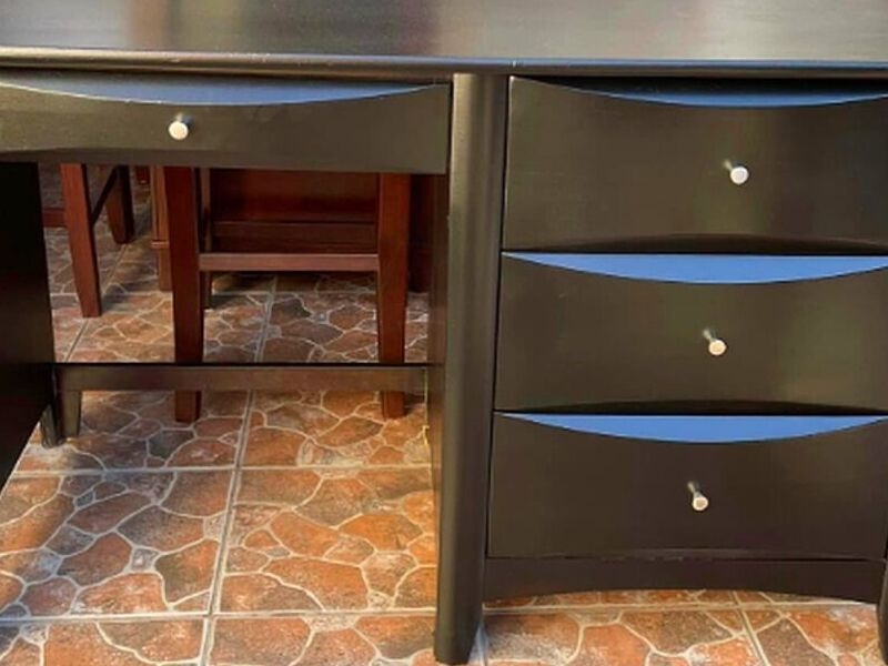 Escritorio dormitorio madera 