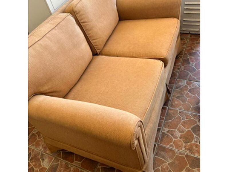 Sofá 2 plazas beige