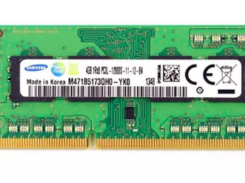 Memoria RAM color verde 4GB 1 Samsung mexico
