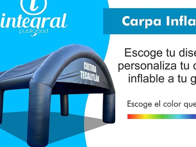 Carpa inflable-CDMX