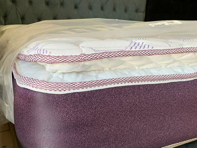 Colchón Matrimonial Borde morado México