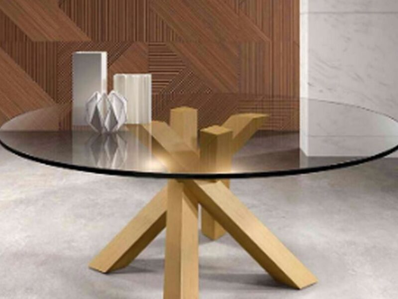 Mesa comedor cristal Guadalupe