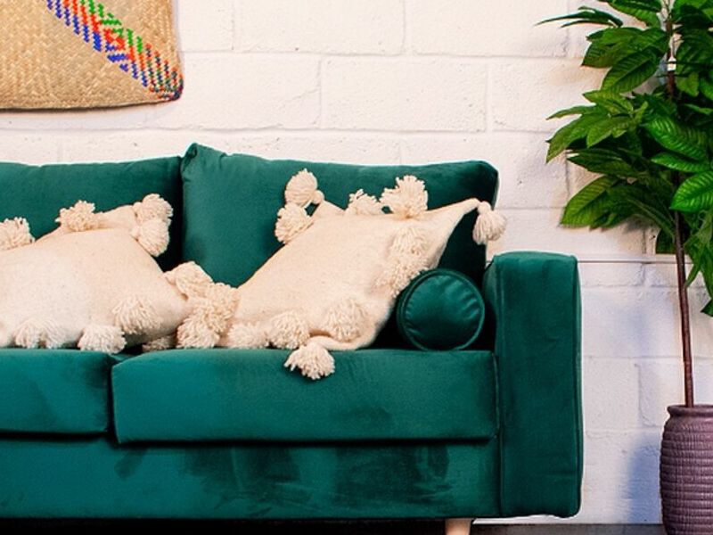 Sillón 3 Personas Verde Metepec
