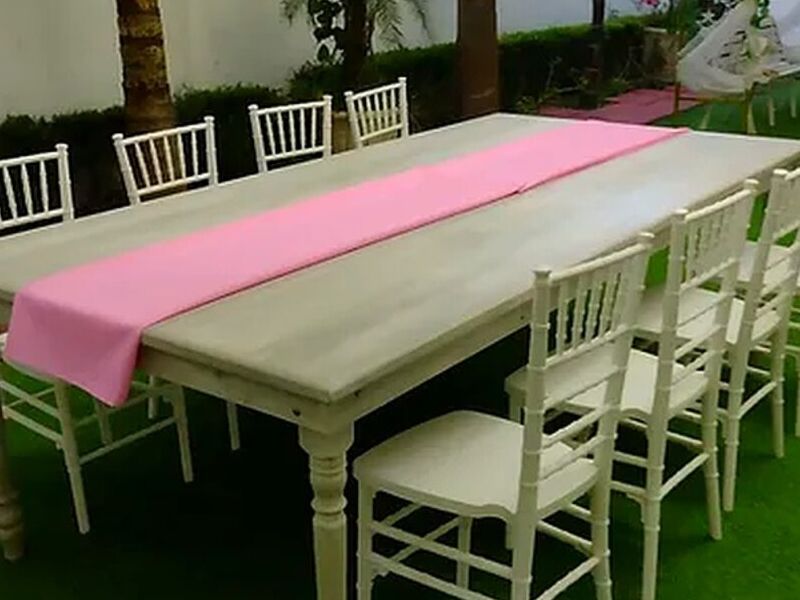 Mesa Vintage Blanco México 
