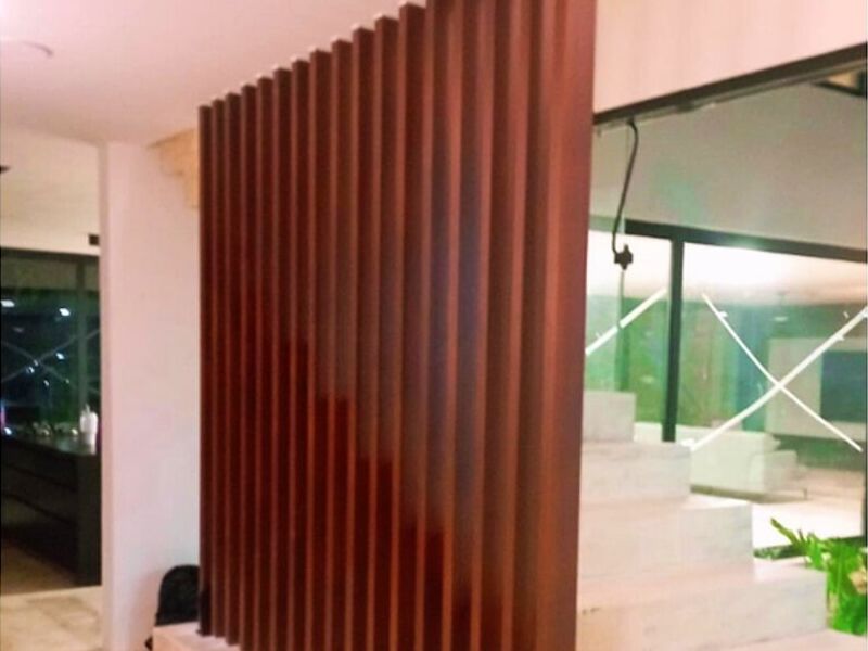 Mampara de tubular  México